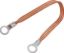 Copper Ground Strap 9in w/ 3/8in Ring Terminals