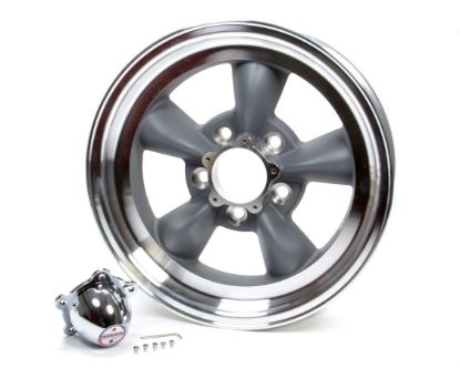 14x6 Torq-Thrust D Gray 5x114.3 Bolt Circle
