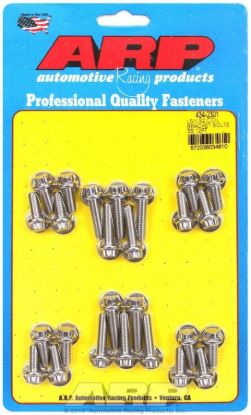 S/S Coil Bracket Bolt Kit - 12pt. LS1/LS2