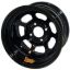Wheel 13x7 3.5in 4.50in Black w/Bead Humps
