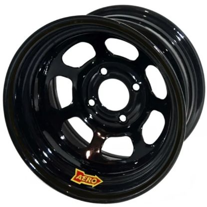 Wheel 13x8 2in 4.50in BC Black w/Bead Humps