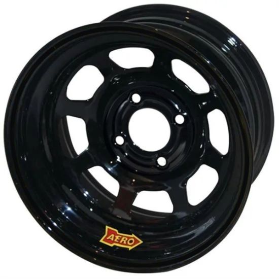 Wheel 15x7 4x4.25 2in BS Black