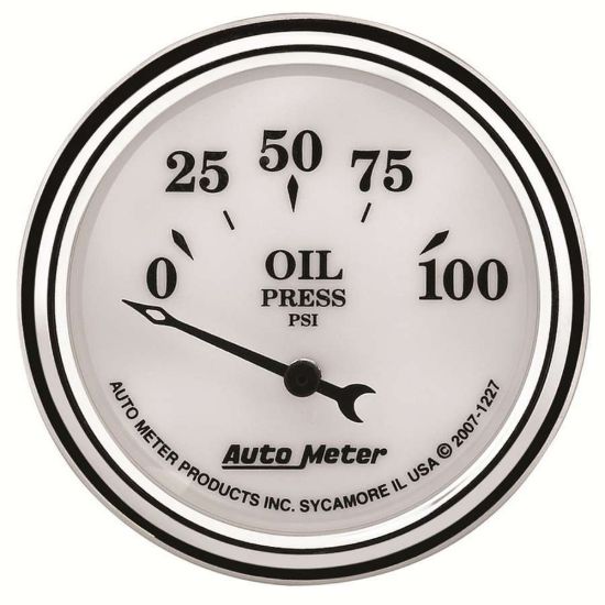 2in O/T/W II Oil Pressure Gauge