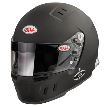HELMET GT6 7-1/2 FLAT BLACK SA2025 FIA8859