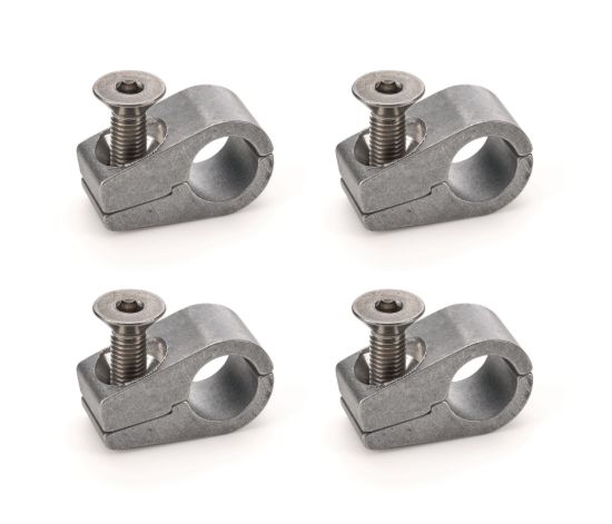 Billet Line Clamps 1/2in 4pcs