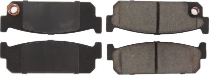 Posi-Quiet Ceramic Brake Pads with Shims and Har