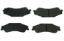 Posi-Quiet Extended Wear Brake Pads with Shims a