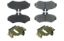 Posi-Quiet Extended Wear Brake Pads with Shims a