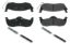 Posi-Quiet Extended Wear Brake Pads with Shims a