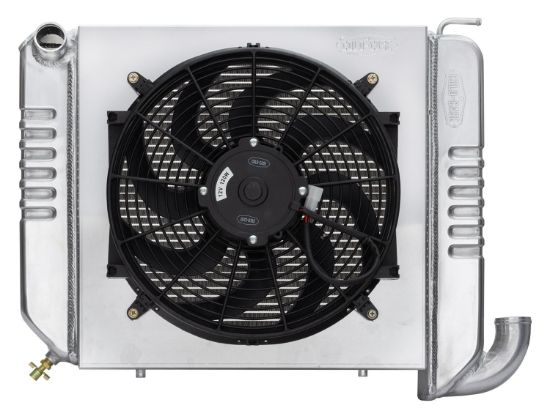 63-64 Corvette Radiator w/ 16in Fan Kit