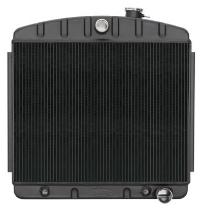 55-56 Chevy Radiator 6 Cylinder Black