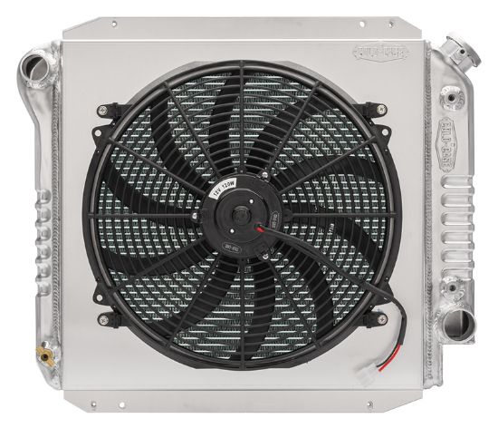66-77 Bronco Radiator 1in Tubes 16in Fan