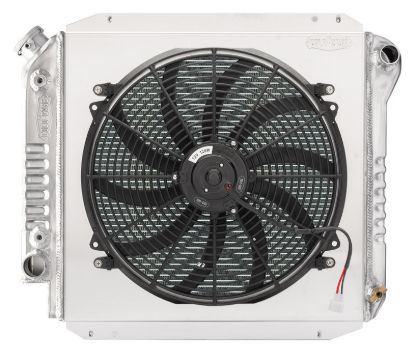 66-77 Bronco V8 Aluminum Radiator module