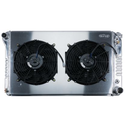 77-87 GM P/U Radiator AT 19in Dual 12in Fans