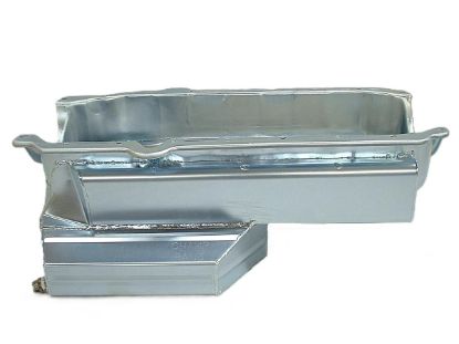 SBC CT 8qt Oil Pan Steel w/Kick-Out 86-03