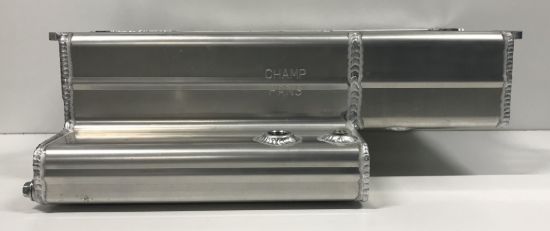 SBC Alm Pro Oil Pan Wet Sump w/RH Kickout