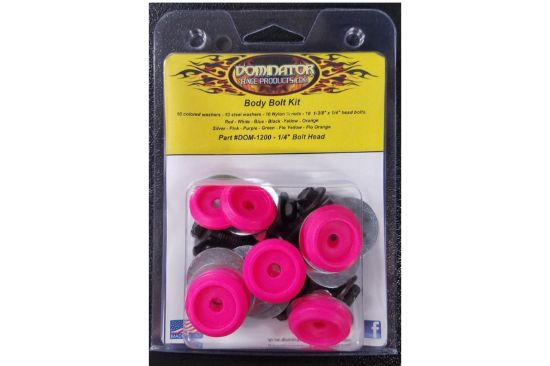 Body Bolt Kit Pink Hex Head