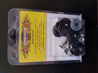 Body Bolt Kit Black Allen Head