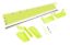 Plastic Spoiler 8x72in LM Fluorescent Yellow