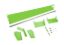 Plastic Spoiler 8x72in LM Xtreme Green