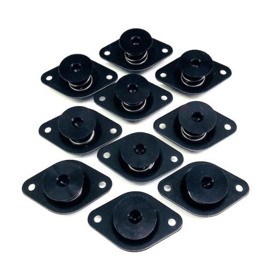 Qtr Turn Self Eject Alm Fastener Large Hex Head