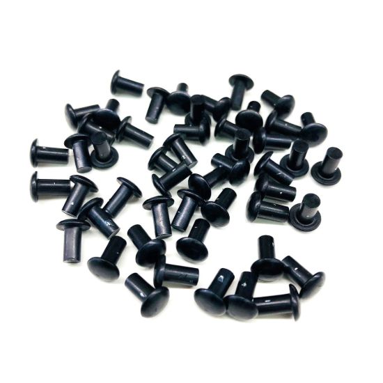 Smash Rivet - 1/8in Dia x .250 long 50pk Black
