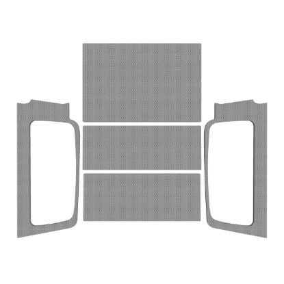 2004-06 Jeep Wrangler LJ Headliner Kit Gray