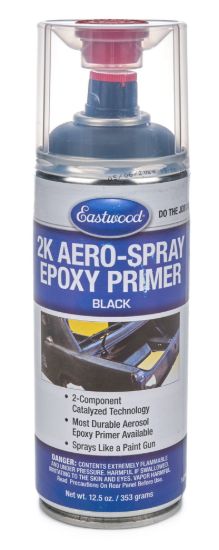 2K Areo Spray Paint Epoxy Primer Black