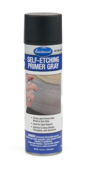 Self Etching Primer Paint Gray 16oz Aerosol