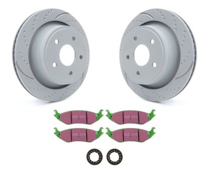 Brake Rotor & Pad Kit Greenstuff Durango