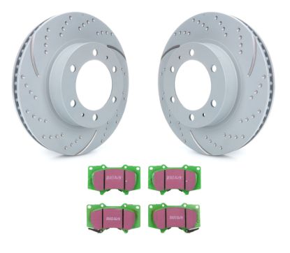 Brake Rotor & Pad Kit Greenstuff Toyota