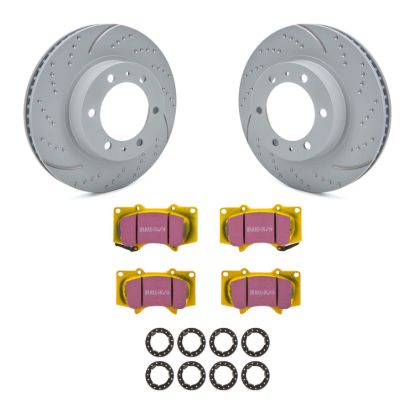 Brake Rotor & Pad Kit Yellowstuff Toyota