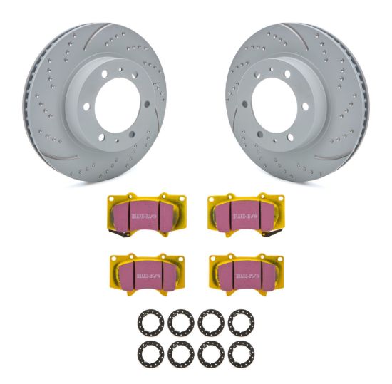 Brake Rotor & Pad Kit Yellowstuff Toyota