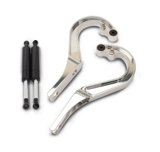 Billet Trunk Hinges Polished