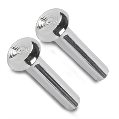 Door Lock Knob Pair Polished