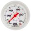 2-5/8 Dia Oil Pressure Gauge Silver  0-100psi