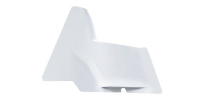 Arm Guard Right Sprint Car White