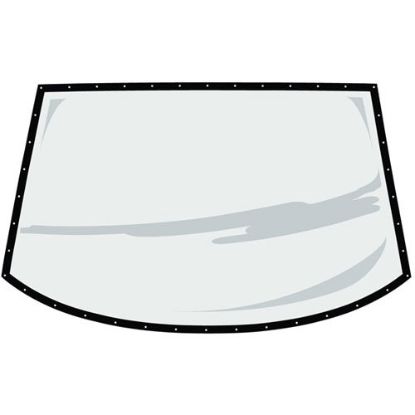 Rear Window ABC Molded .093 w/BLK Border Coated