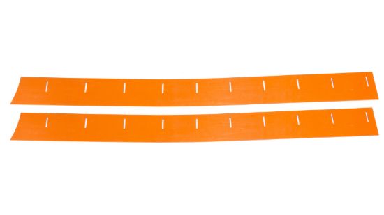 88 Monte Wear Strips Lower Nose Orange