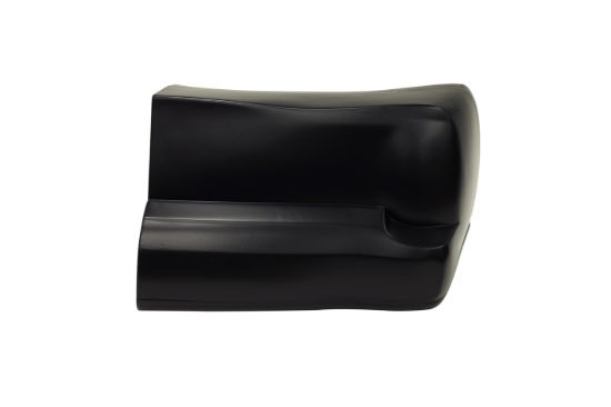 03 M/C Bumper Cover Black Right Side Only