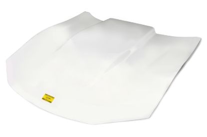 Composite Hood White 2.5in Scoop