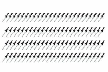 Sm Hd Rivet Black Multi -grip 100pk