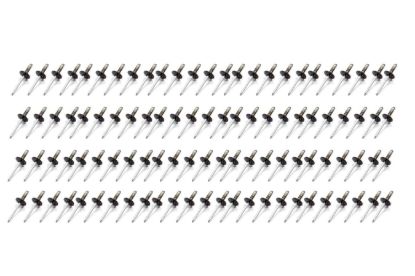 Lrg Hd Rivet Black Multi -grip 100pk