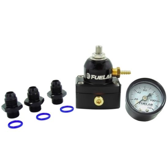 Fuel Press Reg Mini EFI Kit 25-90PSI 6an/6an