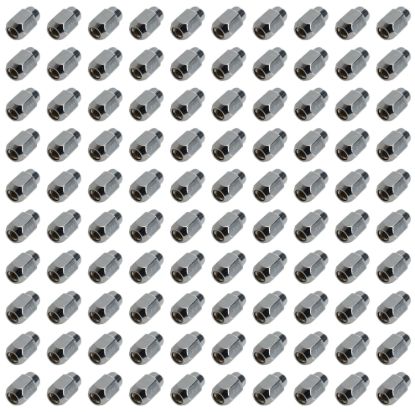 100 Lugnuts 7/16 Acorn 13/16 Hex