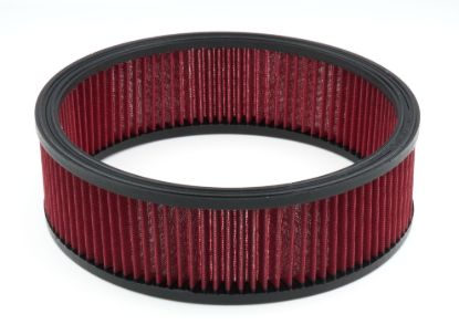 14in x 4in Round Air Filter Red
