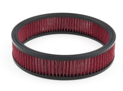 14in x 3in Round Air Filter Red
