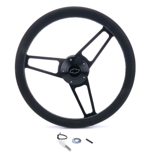 Billet Classic Series Black Wheel Chevy Logo