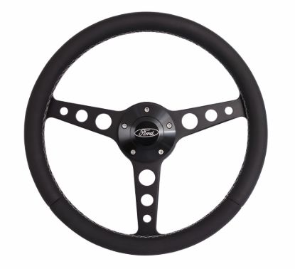 Classic Series Blk Wheel Ford Logo/Install Kit