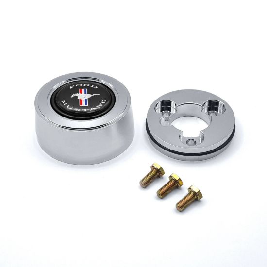 Billet Horn Button Mustang